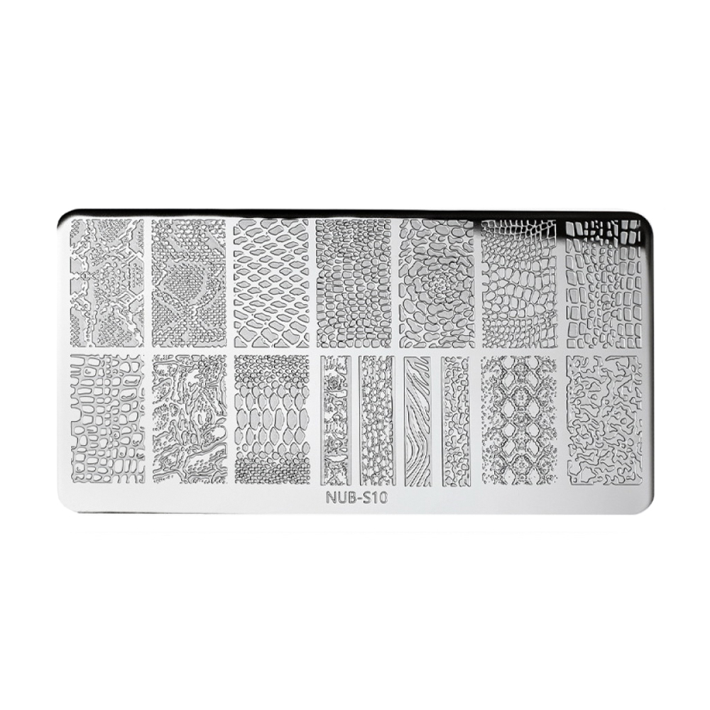 Пластина для стемпінгу NUB Stamping Plate S-10